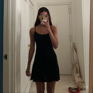 Black brandy Melville tank dress